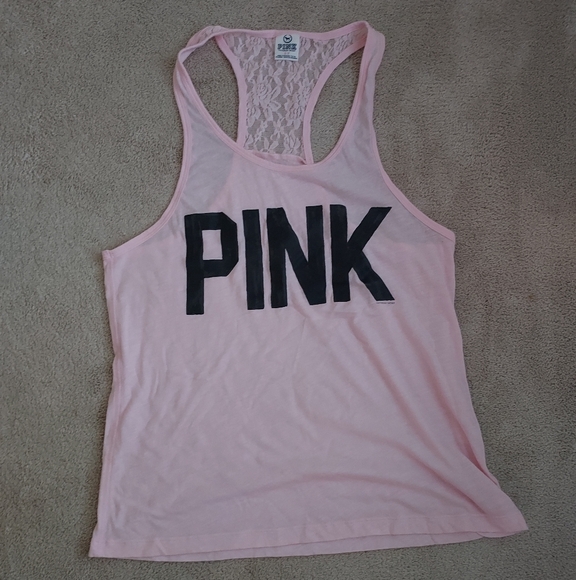 Victoria's Secret Pink Lace Tank - Picture 2 of 4